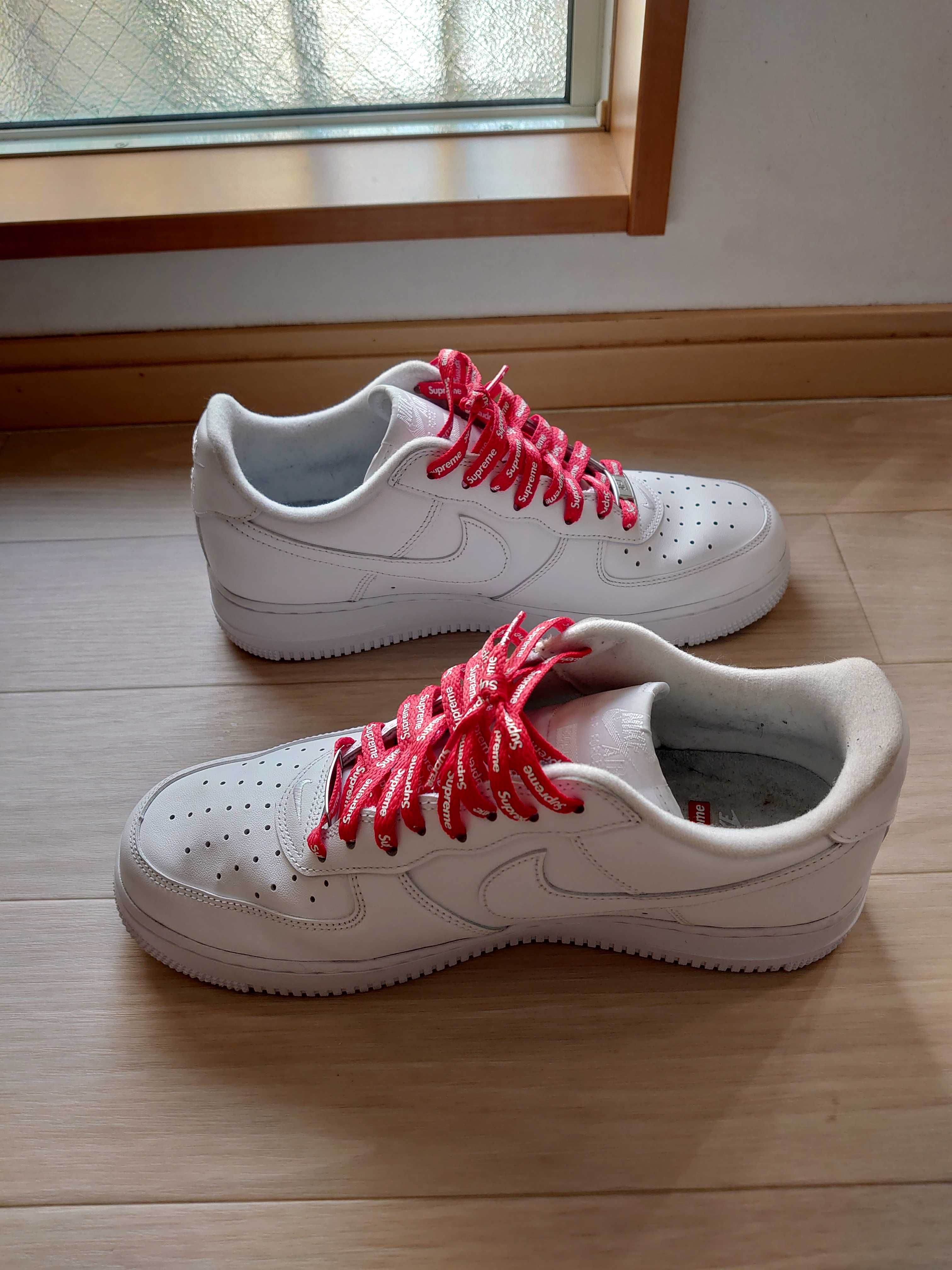 Supreme × Nike Air Force 1 Low "White"