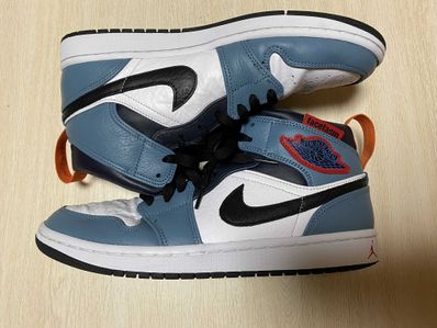 FACETASM × Nike Air Jordan 1 Mid "White/Navy"