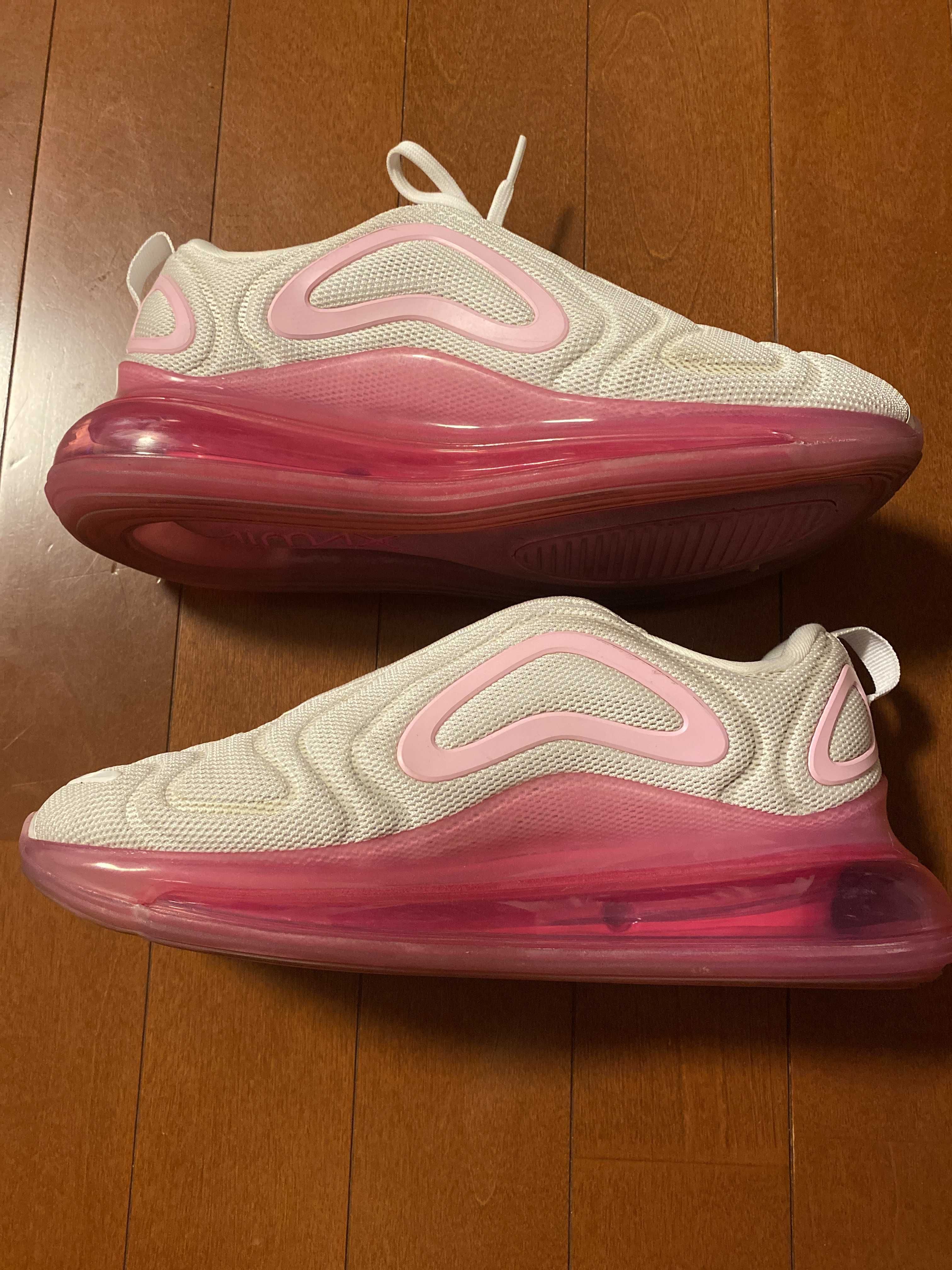 Nike Women's Max 720 "White Pink Rise Laser Fuchsia"