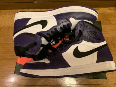 Nike Air Jordan 1 Retro High OG "Court Purple White/Black" (2020)