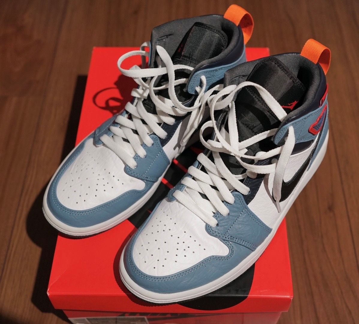 FACETASM × Nike Air Jordan 1 Mid "White/Navy"