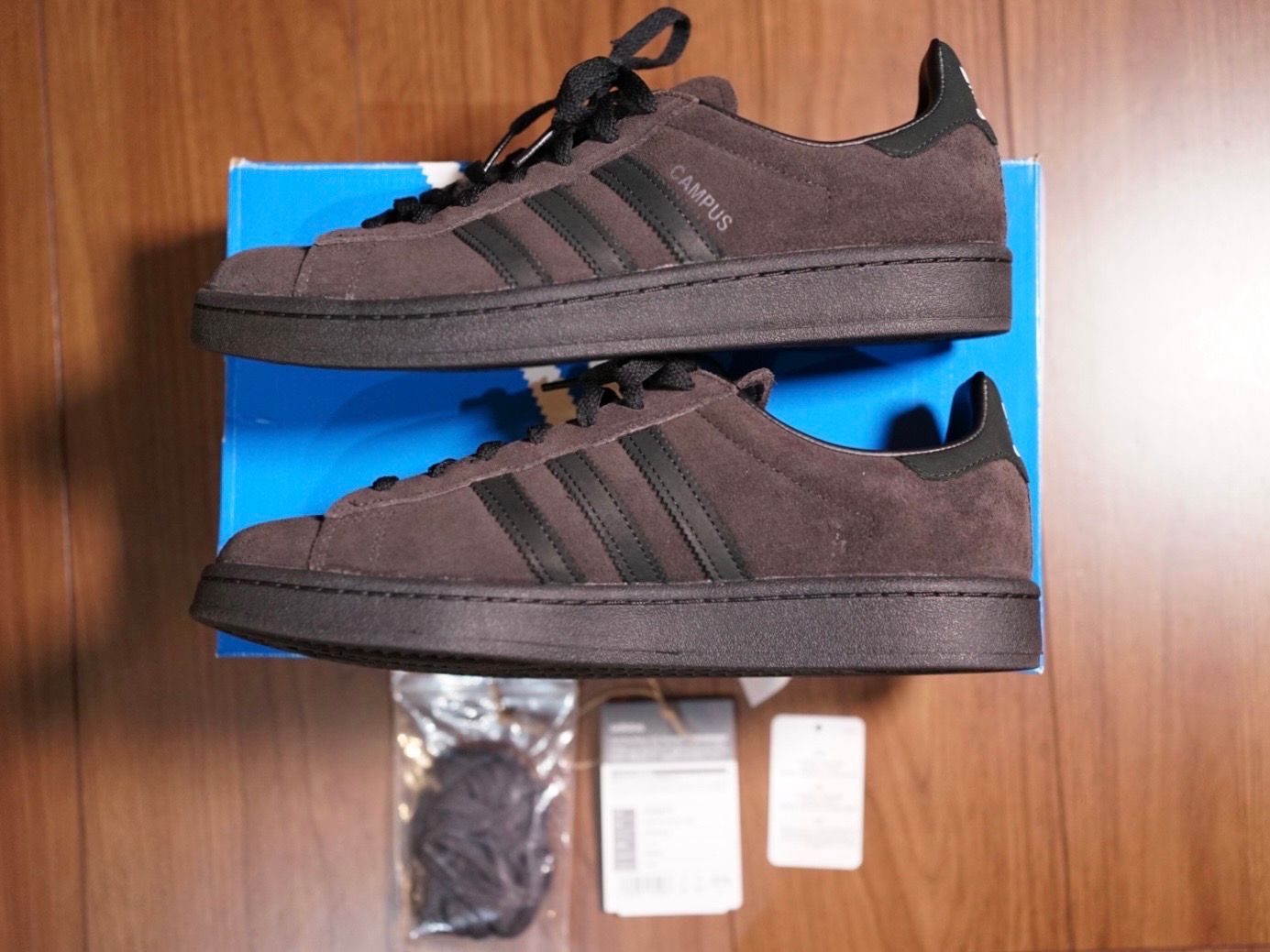 Kicks Lab × adidas Campus "Maroon/Core Black"