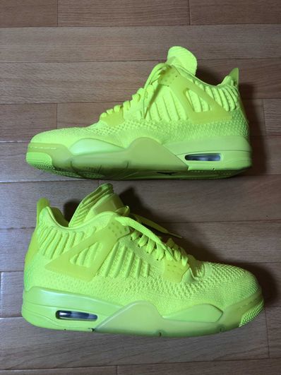 NIKE AIR JORDAN 4 RETRO FLYKNIT VOLT