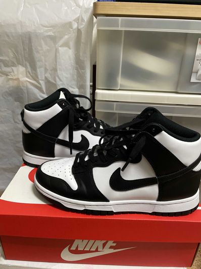 Nike Dunk High "Black and White"