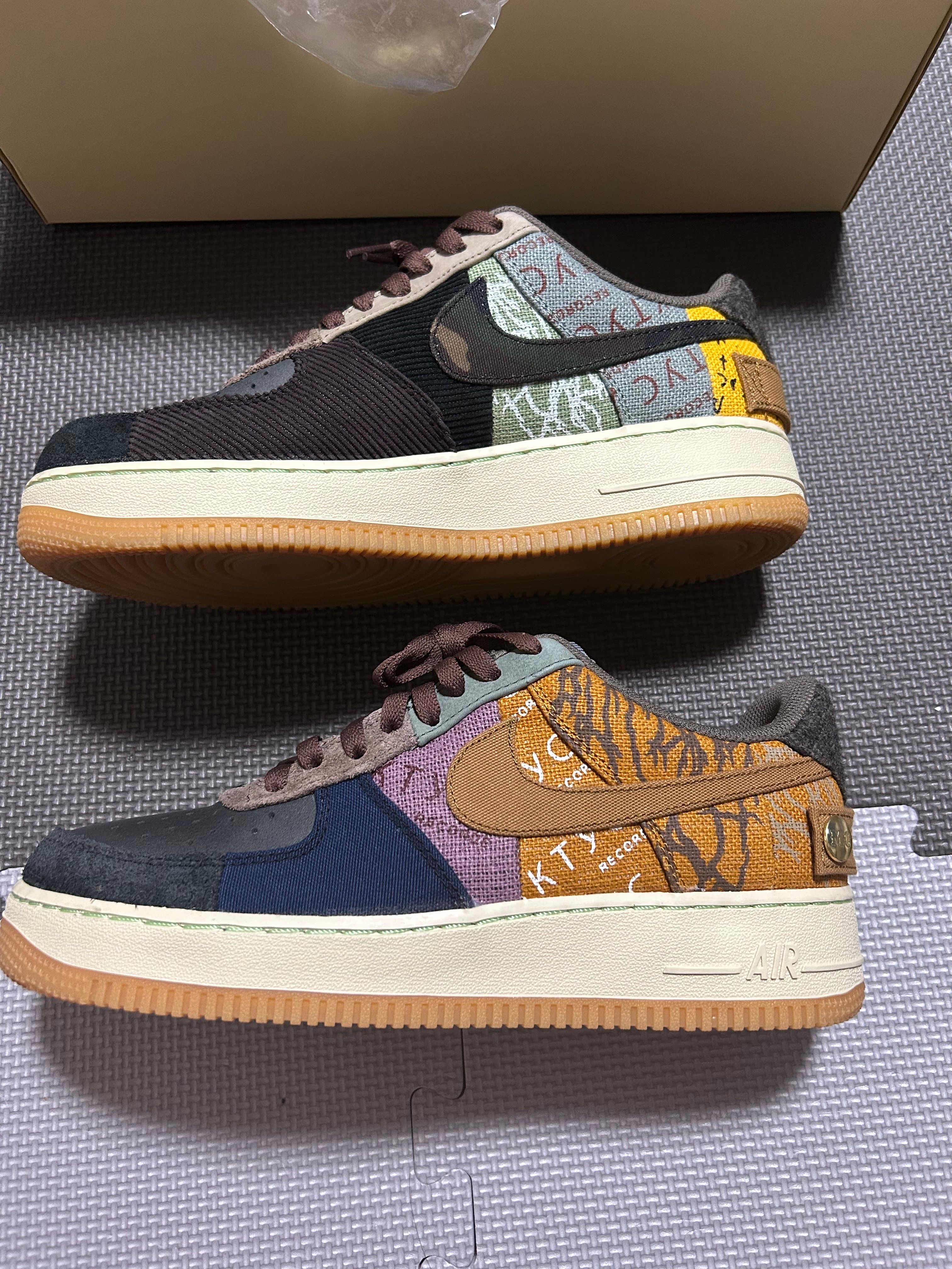 Travis Scott × Nike Air Force 1 Low Cactus Jack "Multi Color"