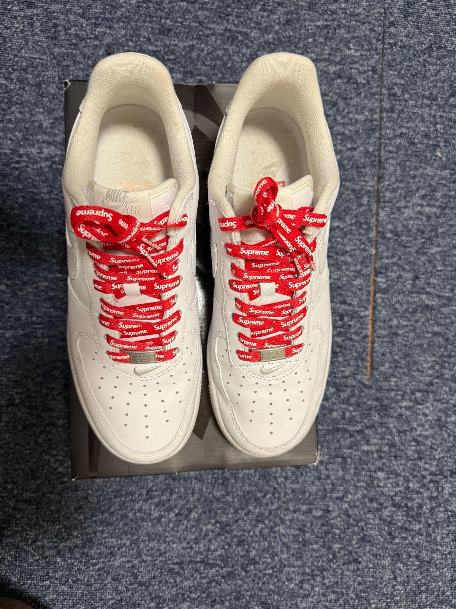 Supreme × Nike Air Force 1 Low "White"