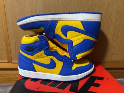 Nike Women's Air Jordan 1 High OG "Game Royal and Varsity Maize"