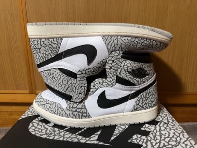 Nike Air Jordan 1 High OG "White Cement/Safari"