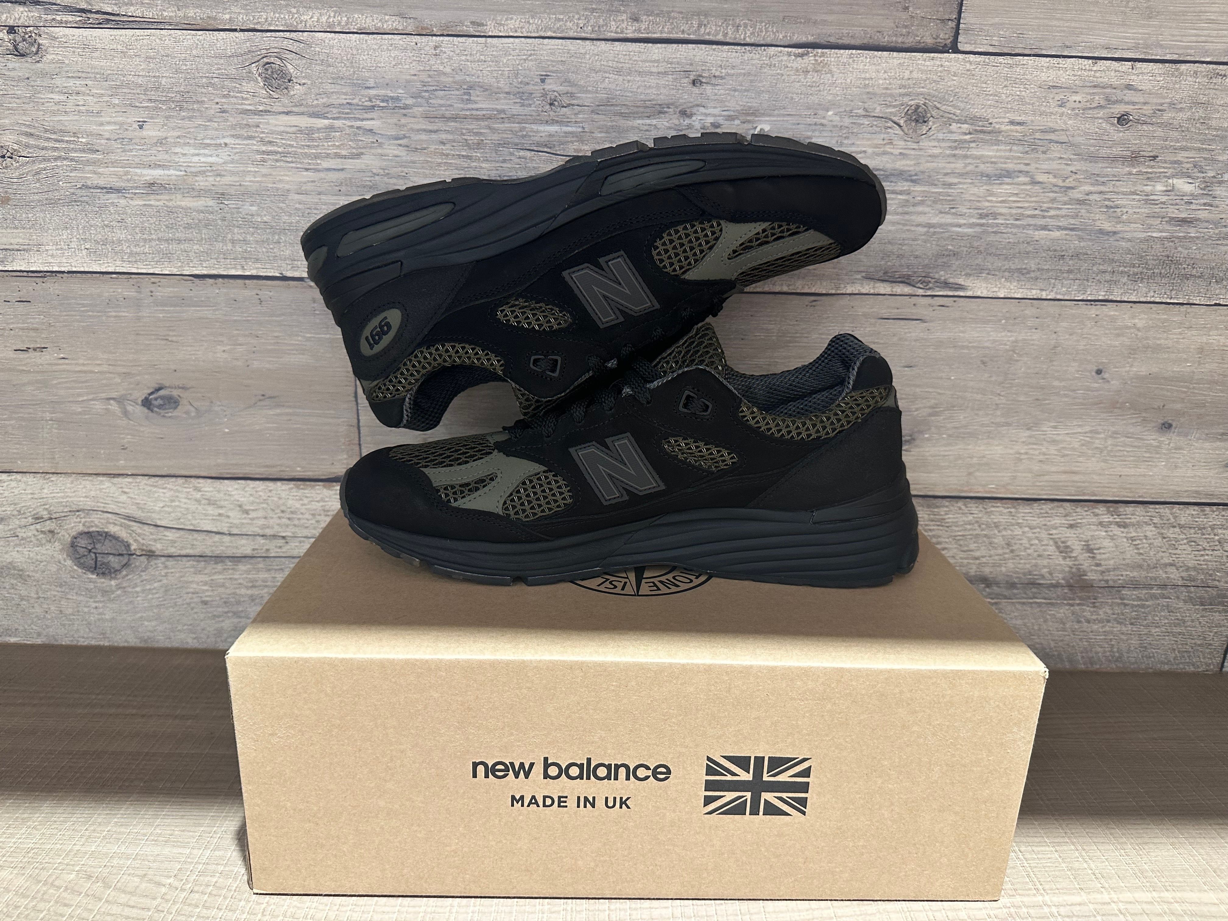 Stone Island × New Balance 991V2 "Black"