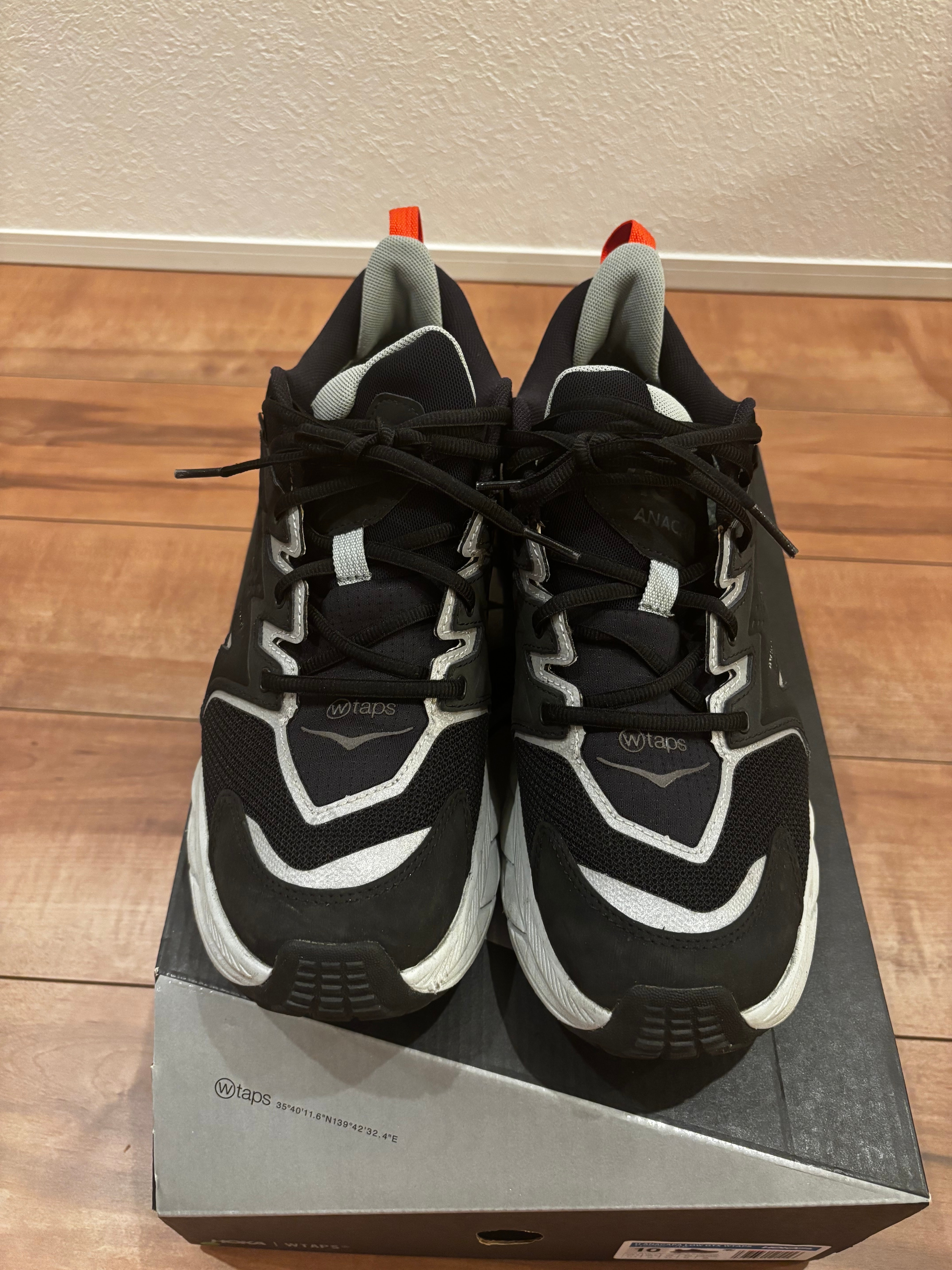 WTAPS × Hoka Anacapa Low GTX "Black" (1155397-JTB)