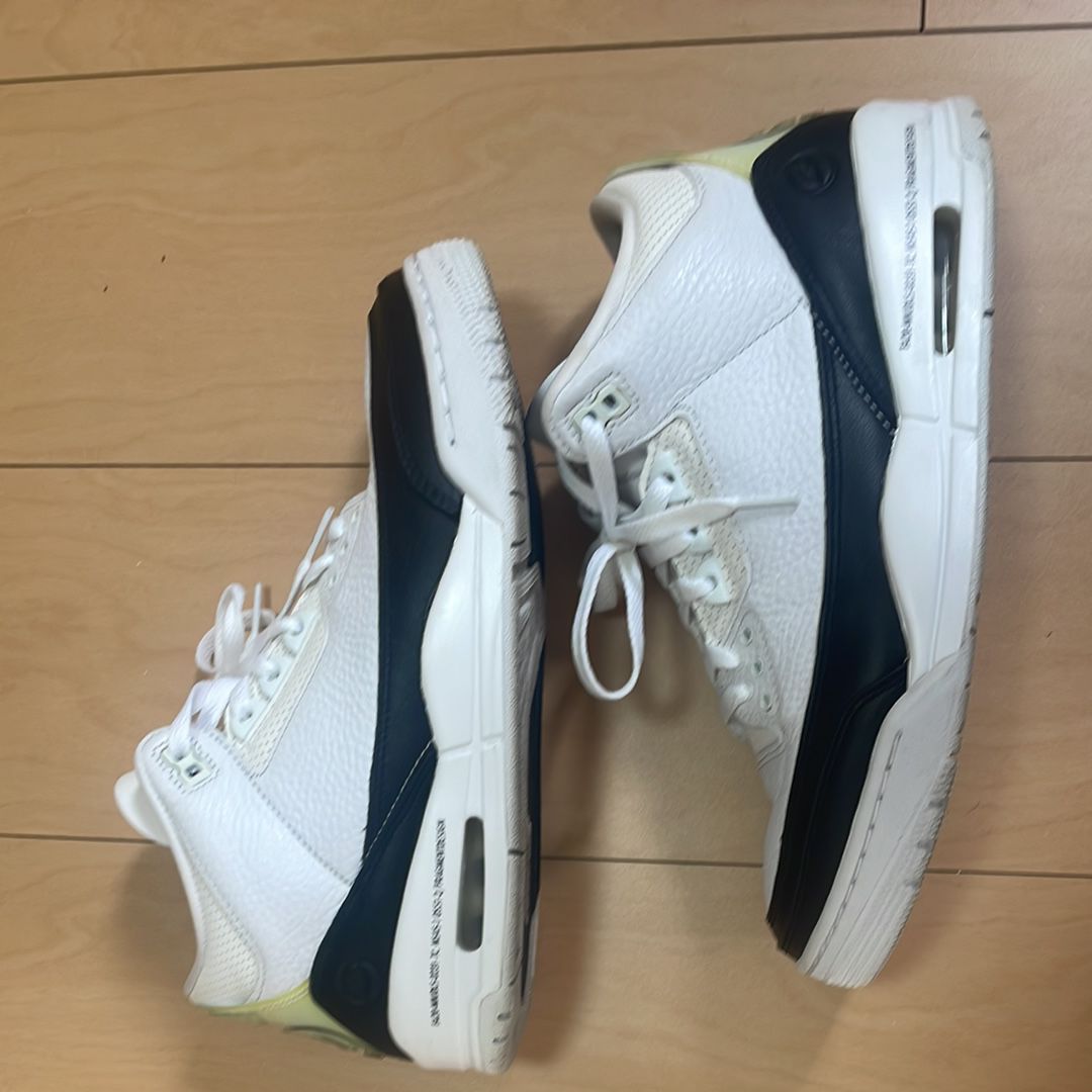 Fragment × Nike Air Jordan 3 "White/Black"