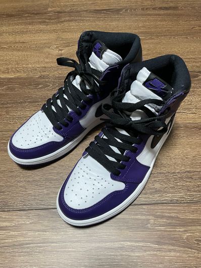 Nike Air Jordan 1 Retro High OG "Court Purple White/Black" (2020)