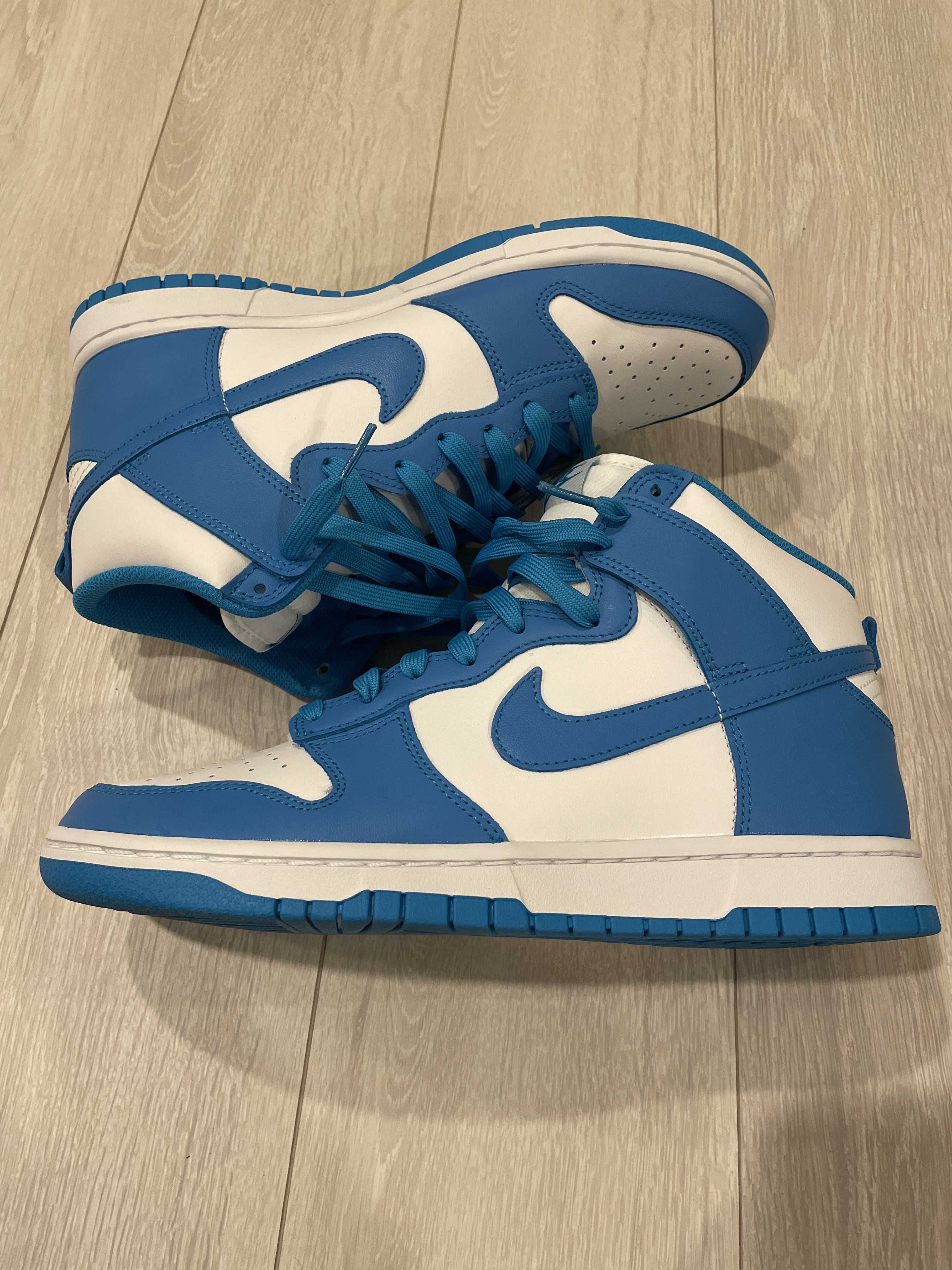 Nike Dunk High "Championship Blue"