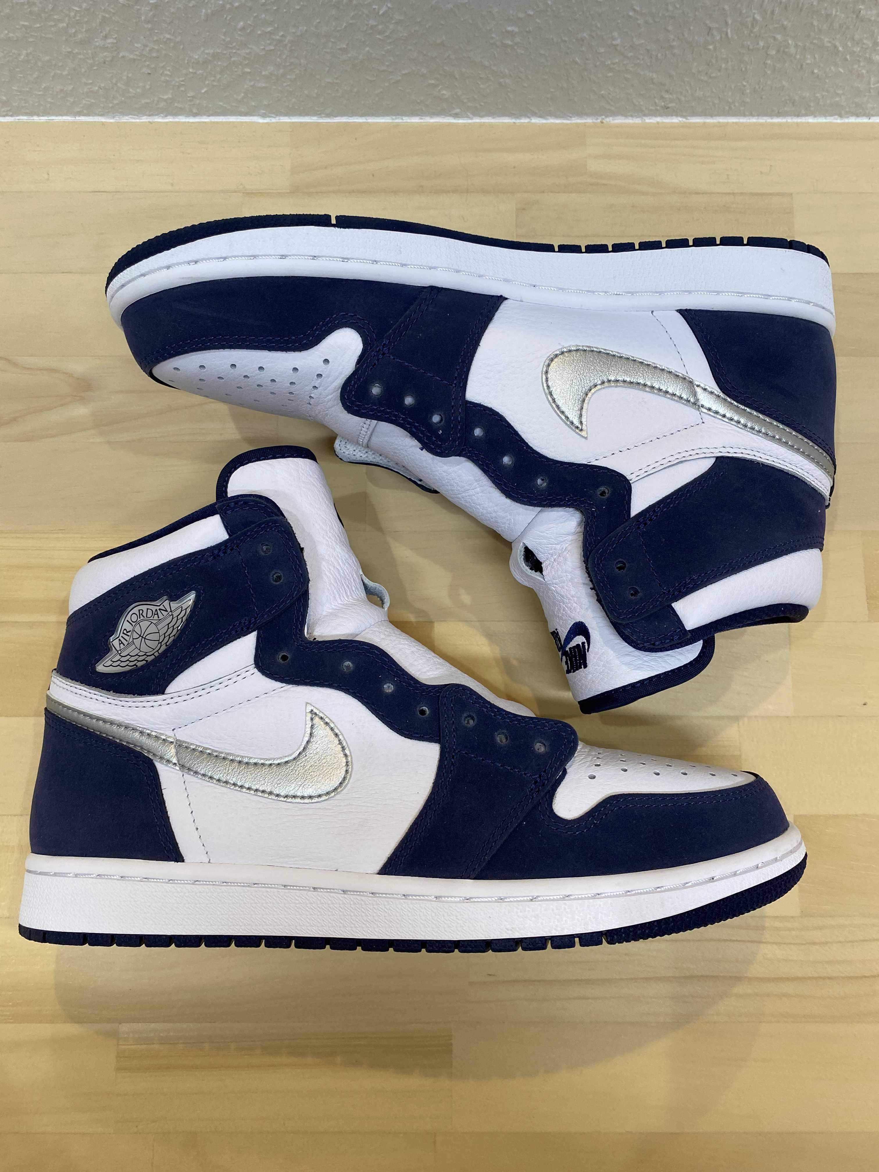 Nike Air Jordan 1 High OG CO.JP "White/Midnight Navy" (2020)(ブリーフケースなし)
