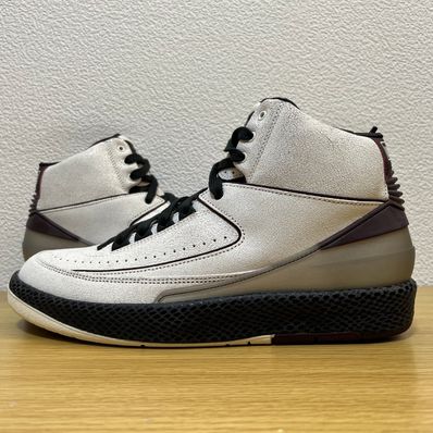 A Ma Maniere × Nike Air Jordan 2 "Airness/Sail and Burgundy"