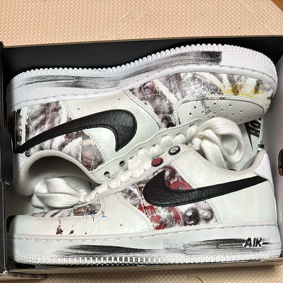 PEACEMINUSONE × Nike Air Force 1 Low "Para-noise/White/Black" / G-DRAGON