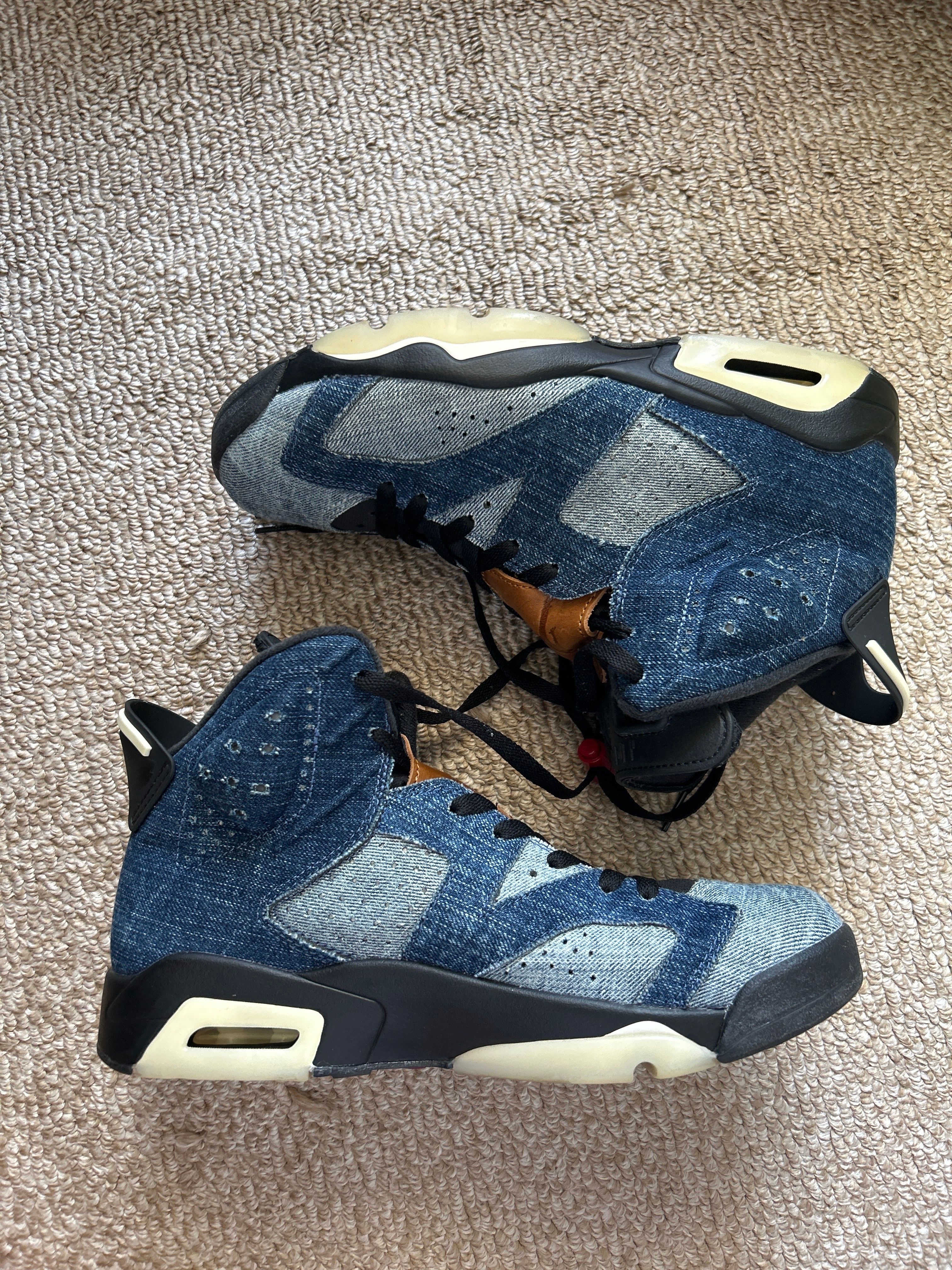 NIKE AIR JORDAN 6 "WASHED DENIM"