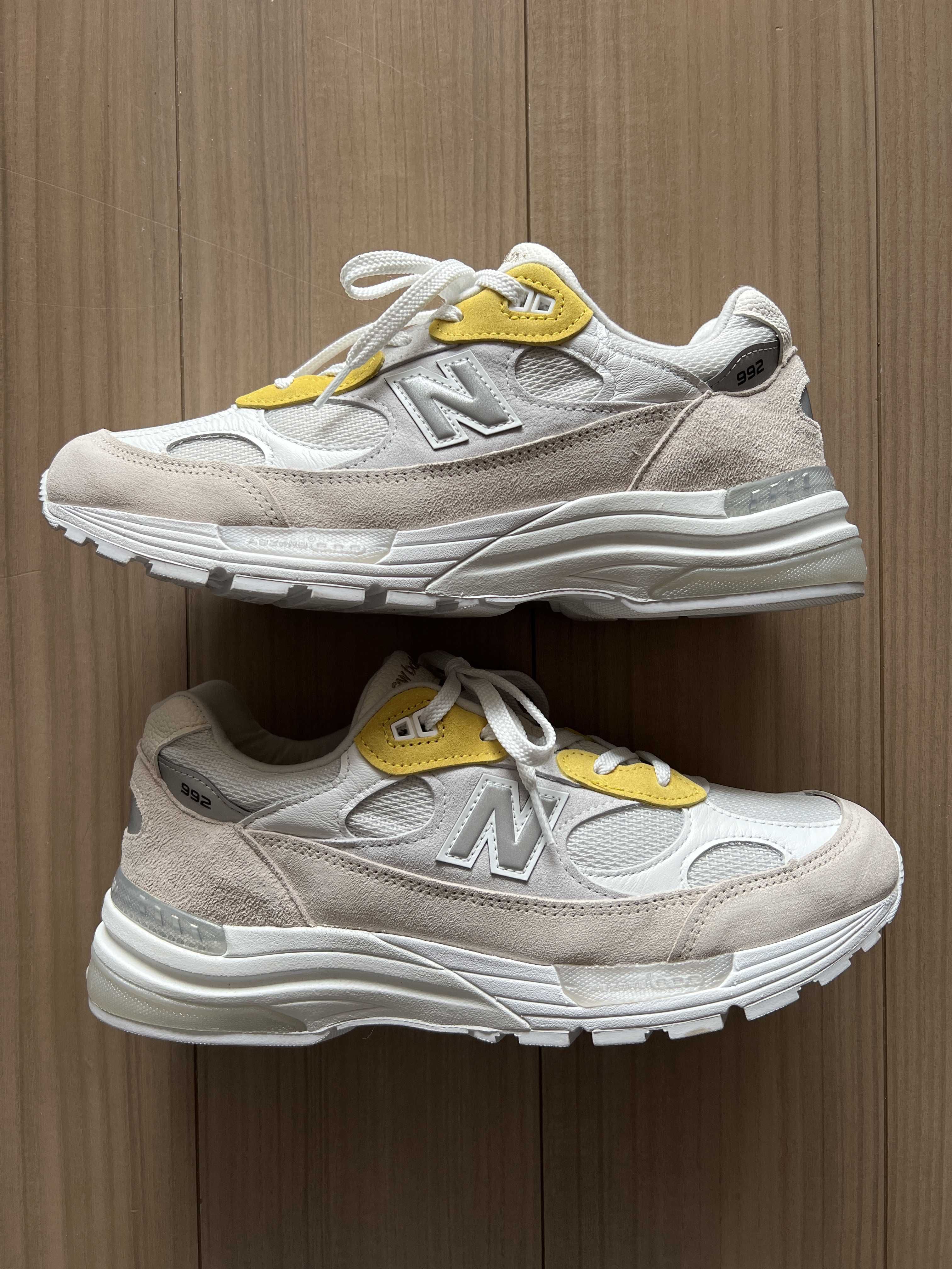 Paperboy × New Balance 992 "Fried Egg"