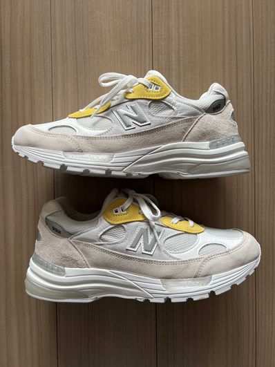 Paperboy × New Balance 992 "Fried Egg"