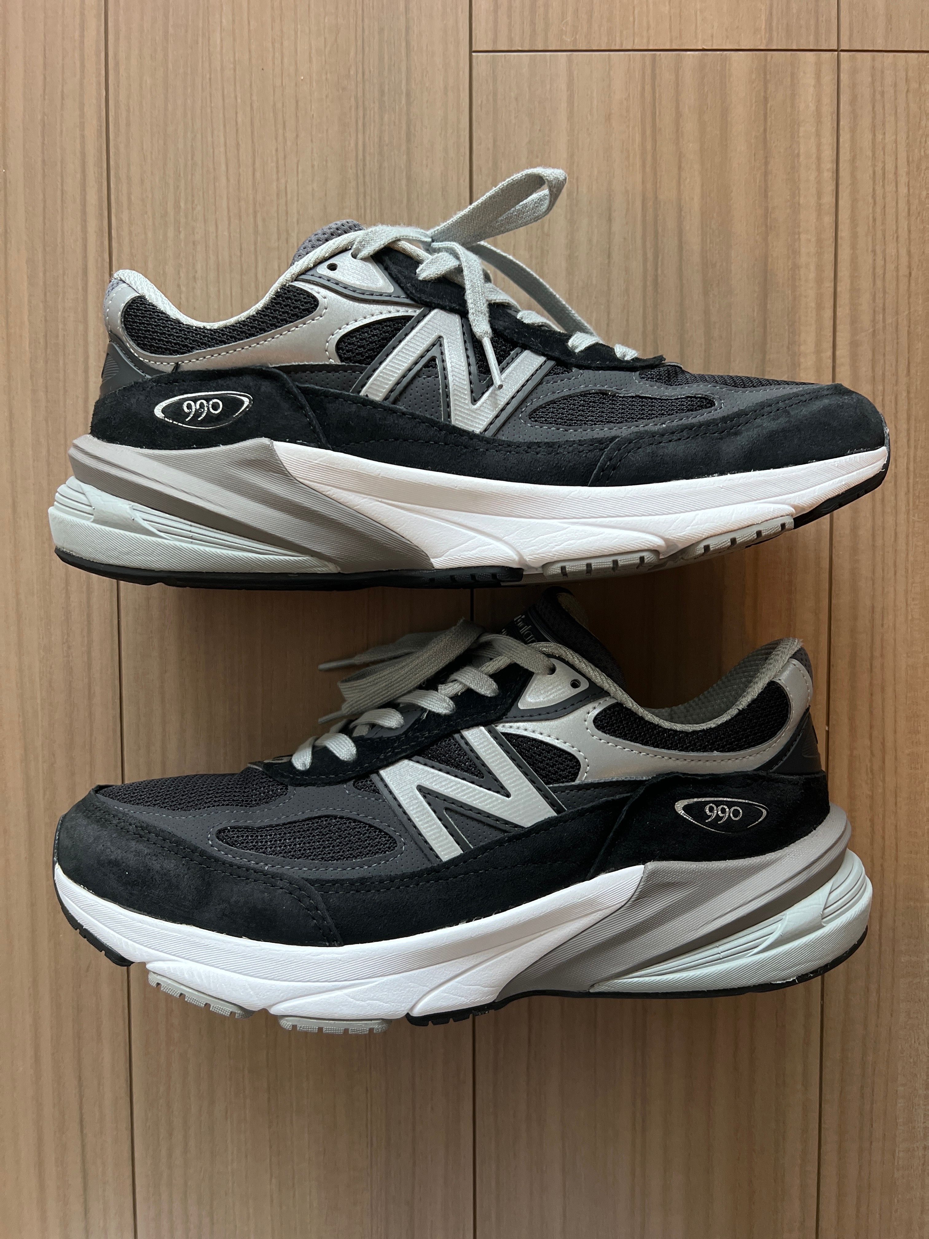 New Balance 990V6 "Black" (Heel NB Logo)