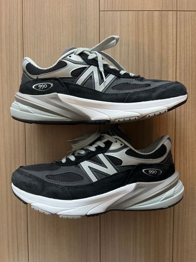 New Balance 990V6 "Black" (Heel NB Logo)