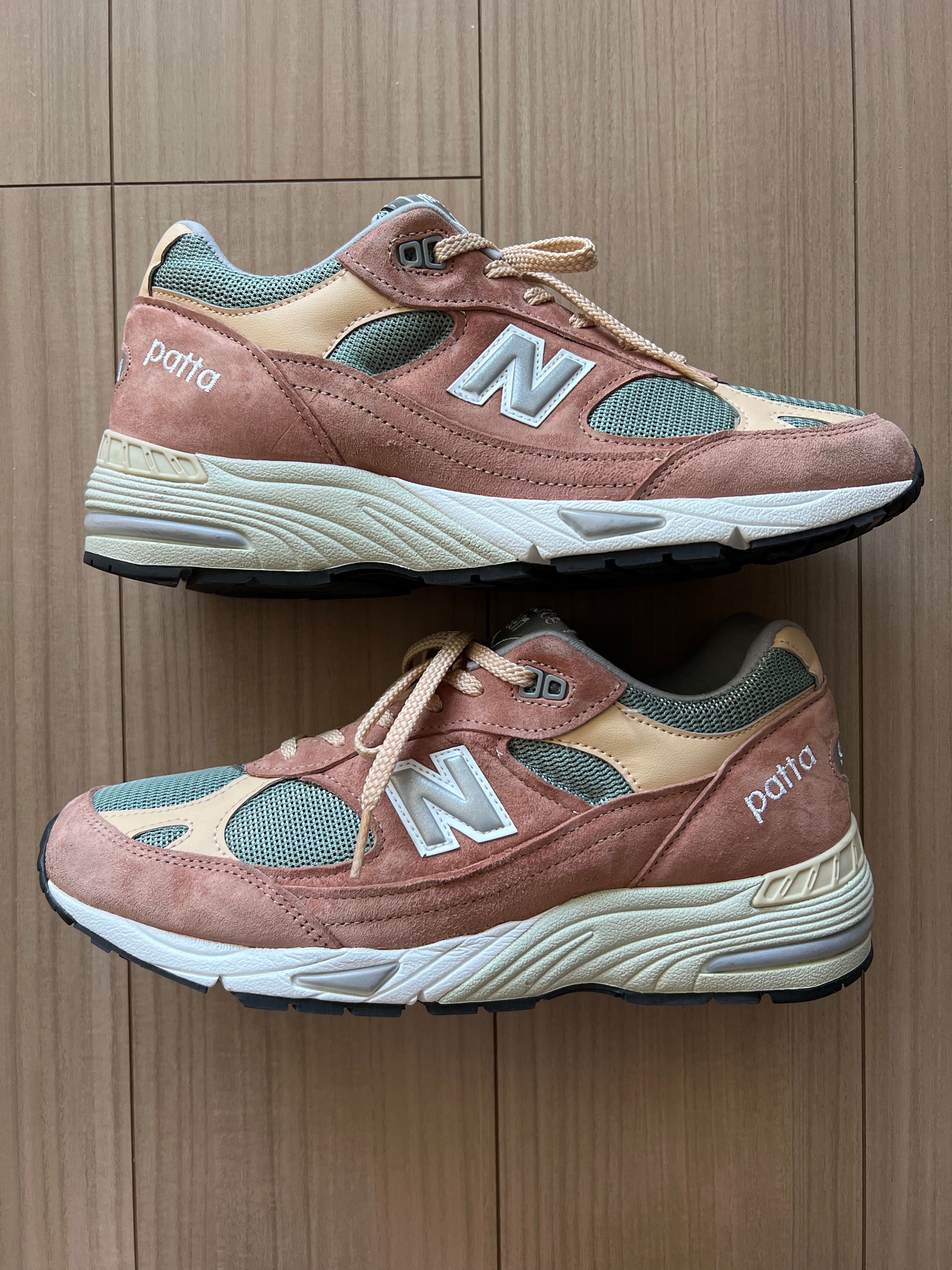 Patta × New Balance 991 "Cork/Light Petrol"