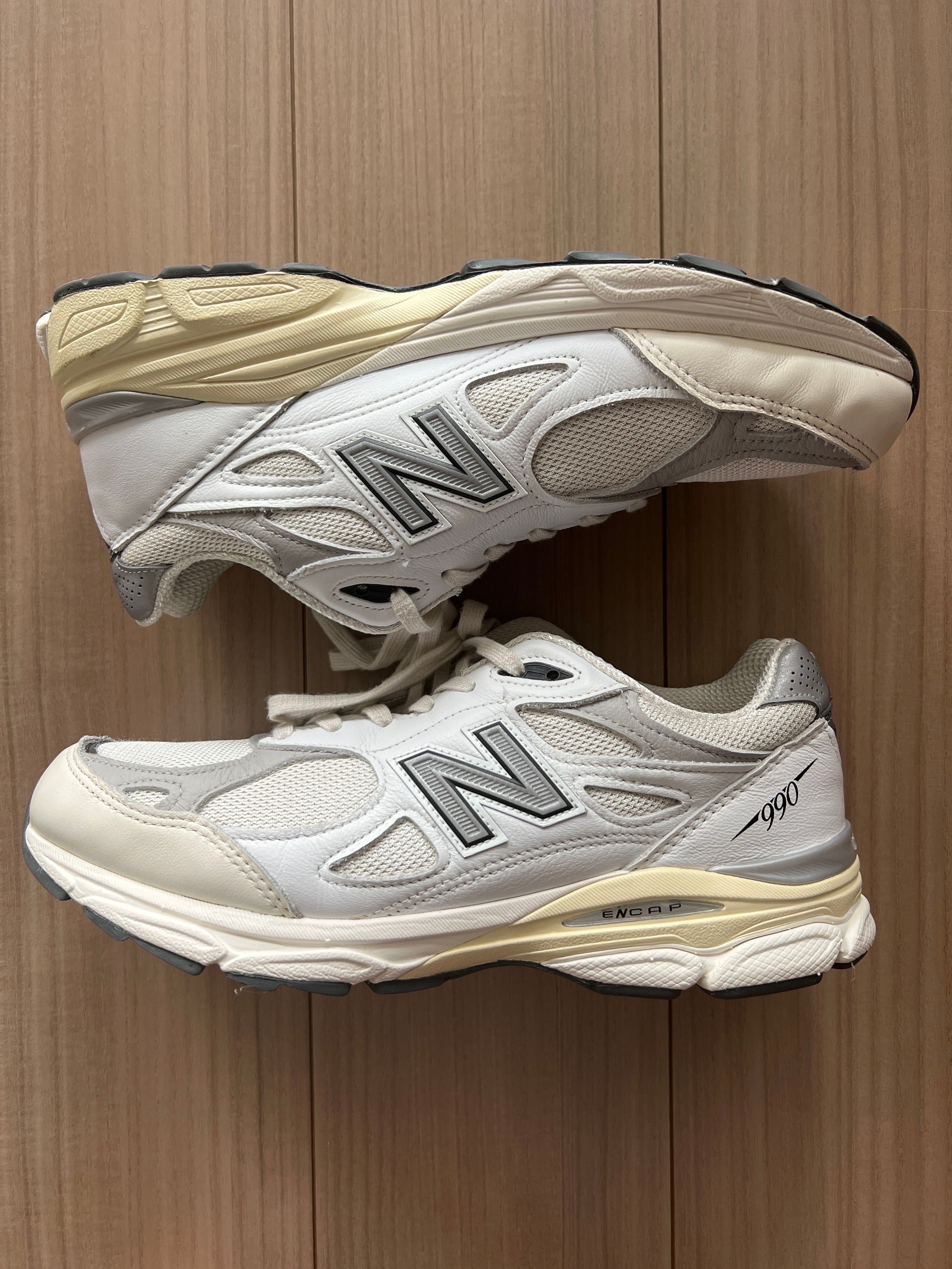 New Balance 990V3 "Sea Salt/Rain Cloud"