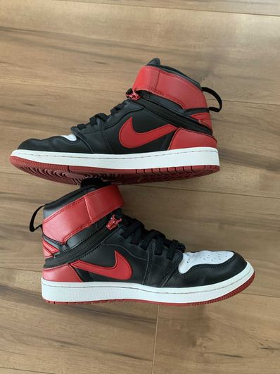 Nike Air Jordan 1 High Flyease "Black/Gym Red"