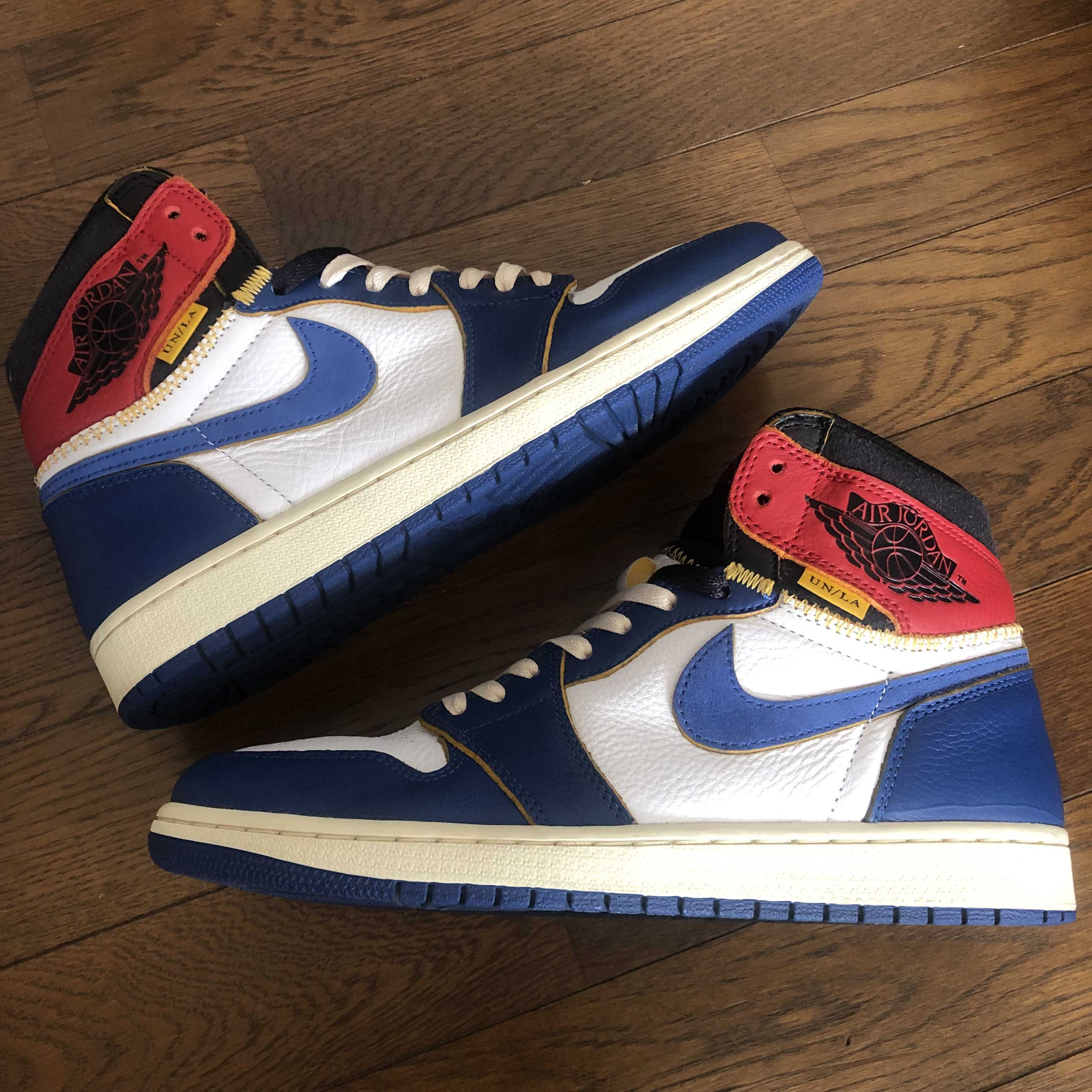 Union × Nike Air Jordan 1 Retro High OG NRG "Storm Blue/Varsity Red"