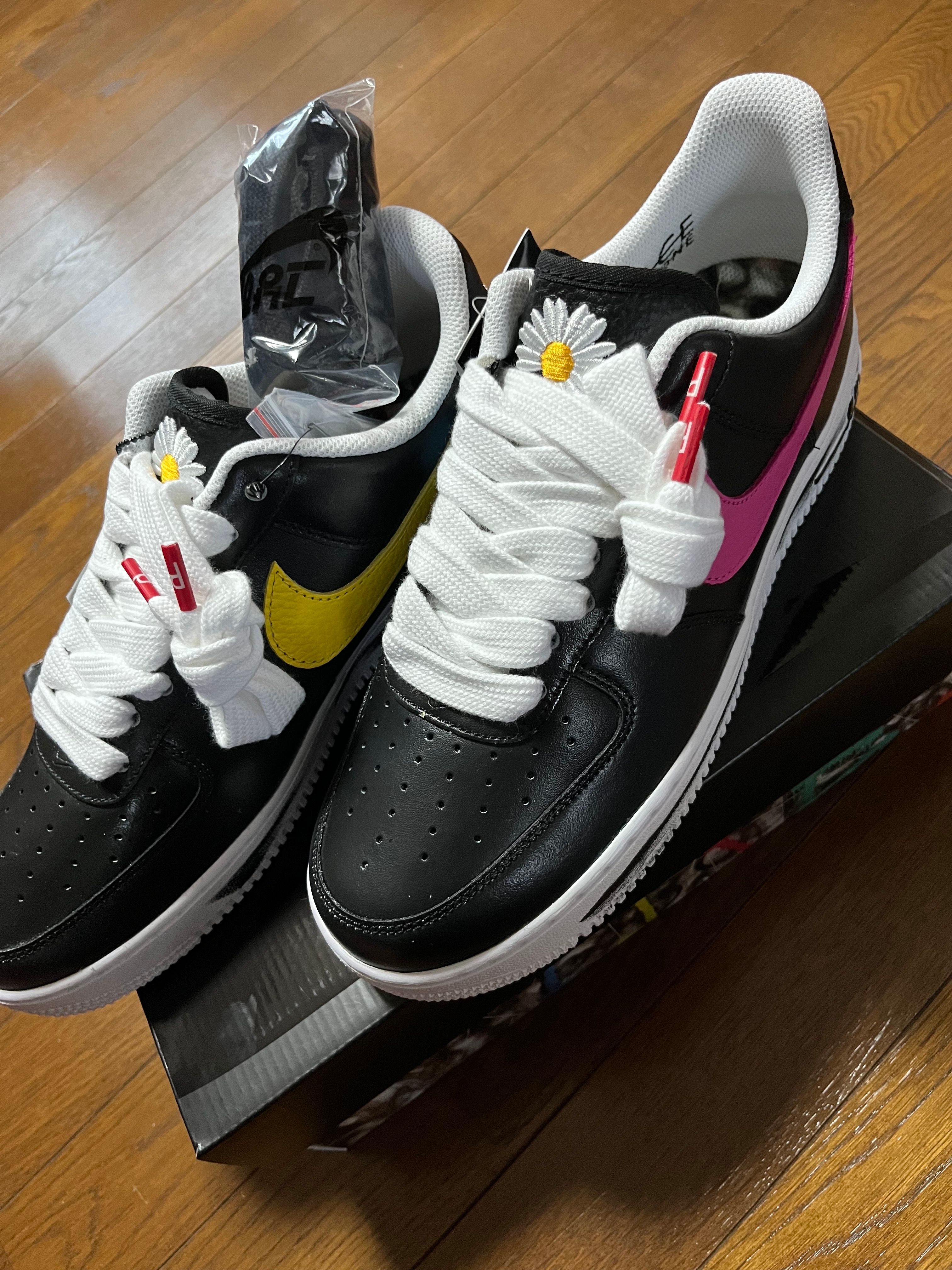 PEACEMINUSONE × Nike Air Force 1 Low '07 Para-Noise 3.0 "Black and Multi-Color" / G-DRAGON