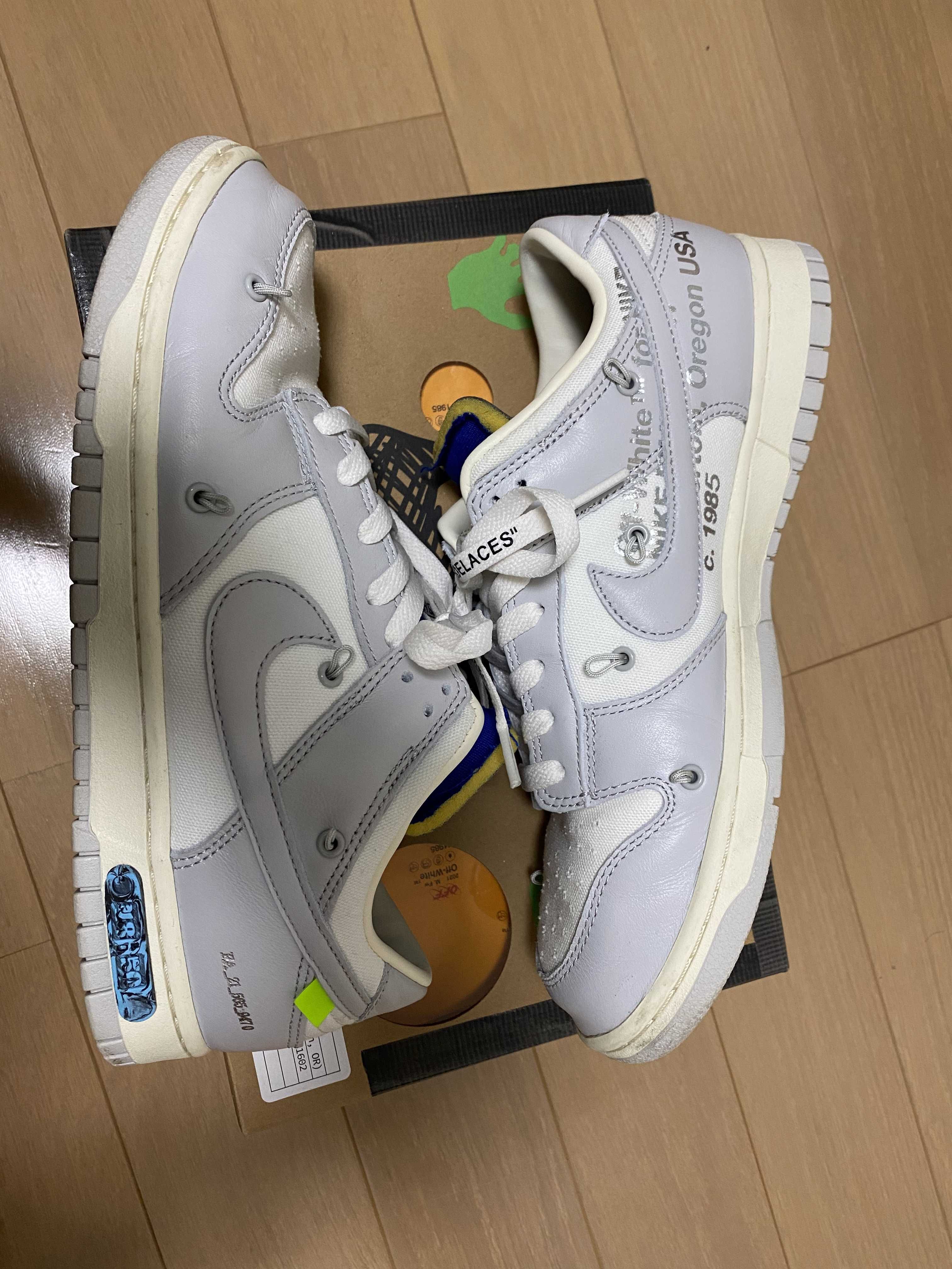 Off-White × Nike Dunk Low 1 of 50 "Lot.48" 