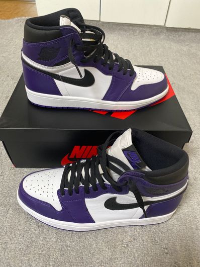 Nike Air Jordan 1 Retro High OG "Court Purple White/Black" (2020)