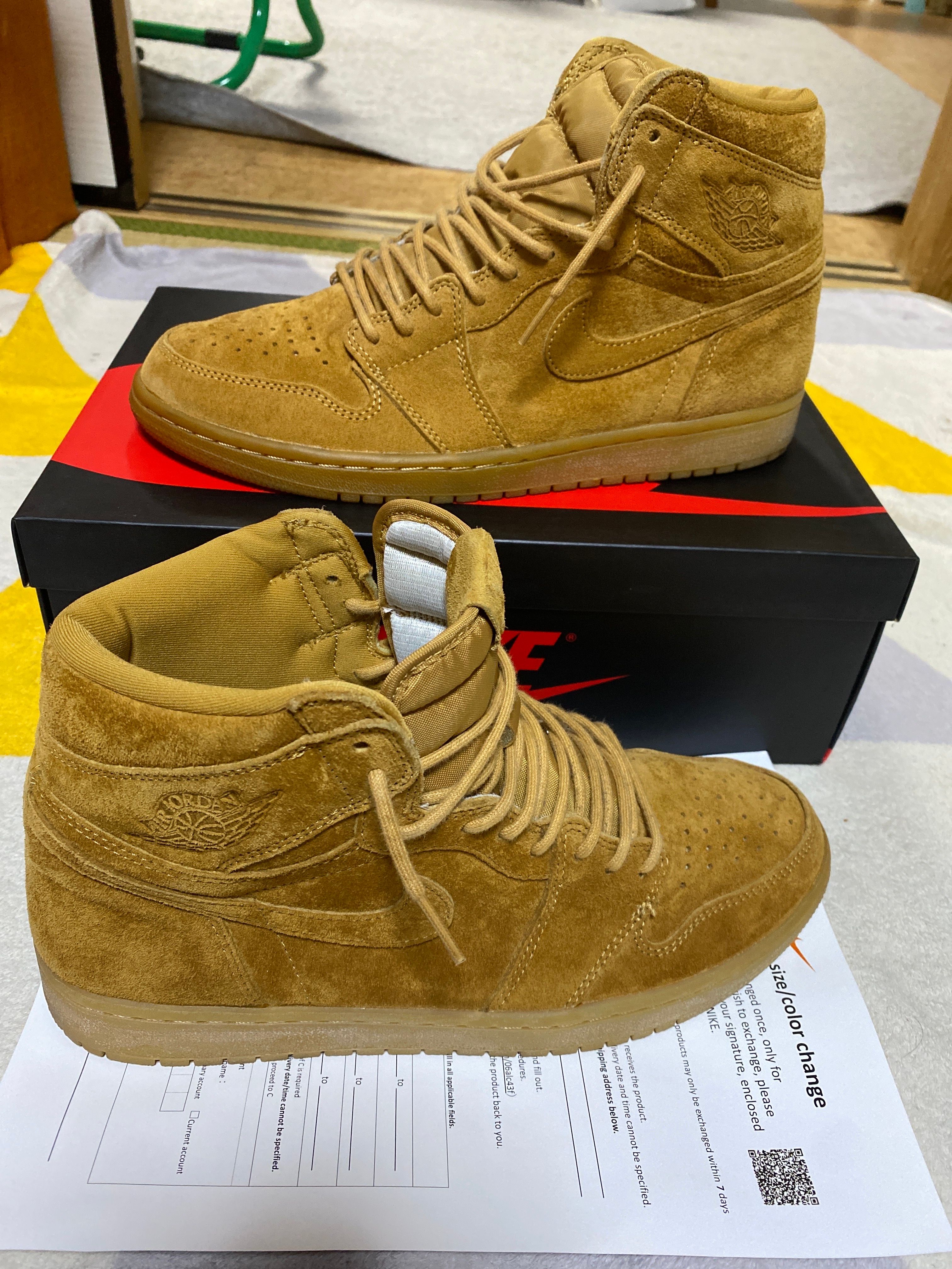 Nike Air Jordan 1 Retro High "Wheat"