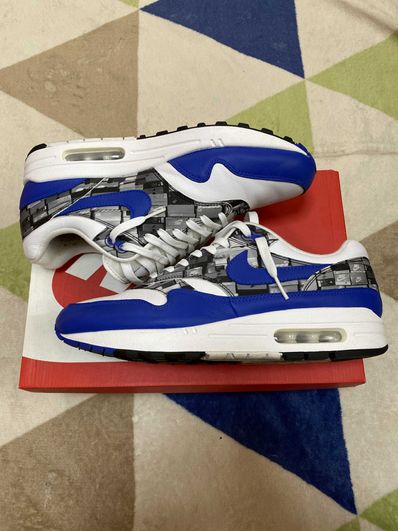 atmos × Nike Air Max 1 Blue "We Love Nike"