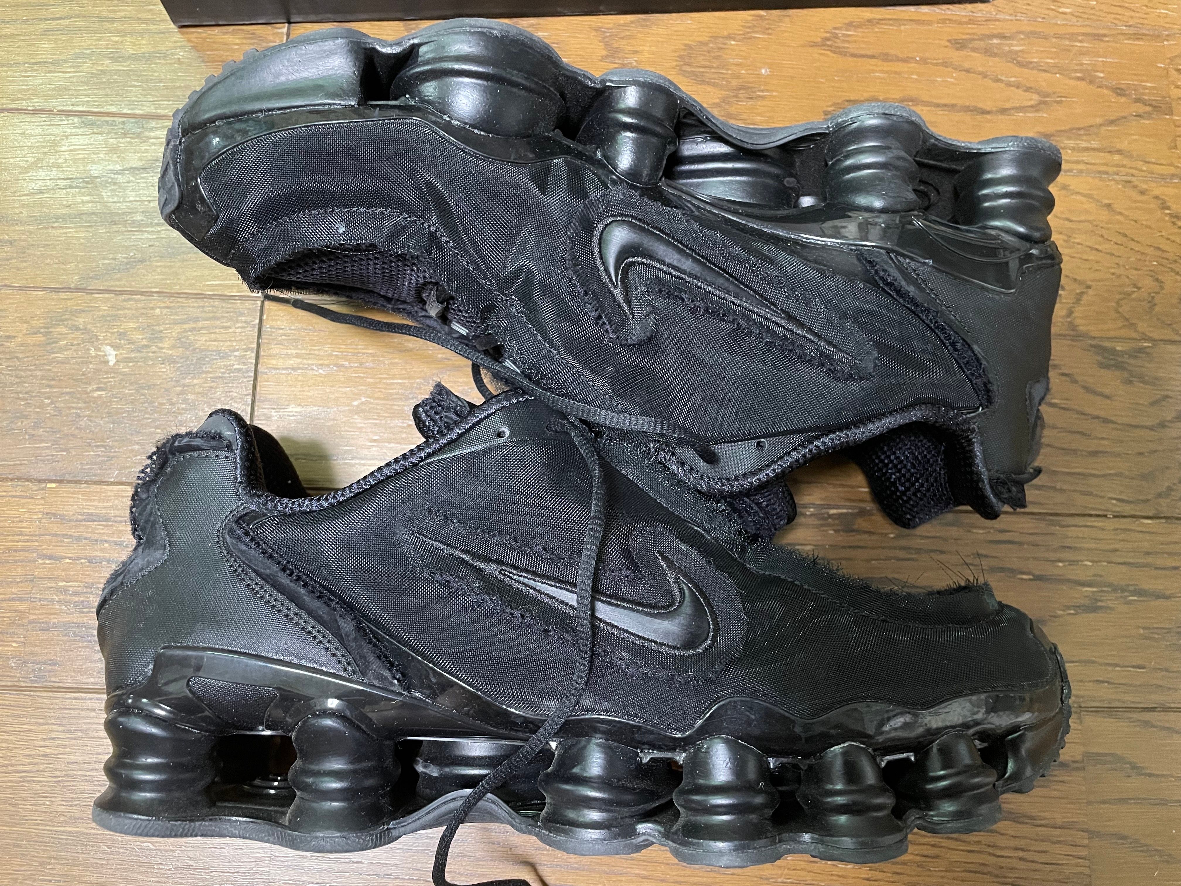 COMME des GARCONS × Nike Women's Shox TL "Black"