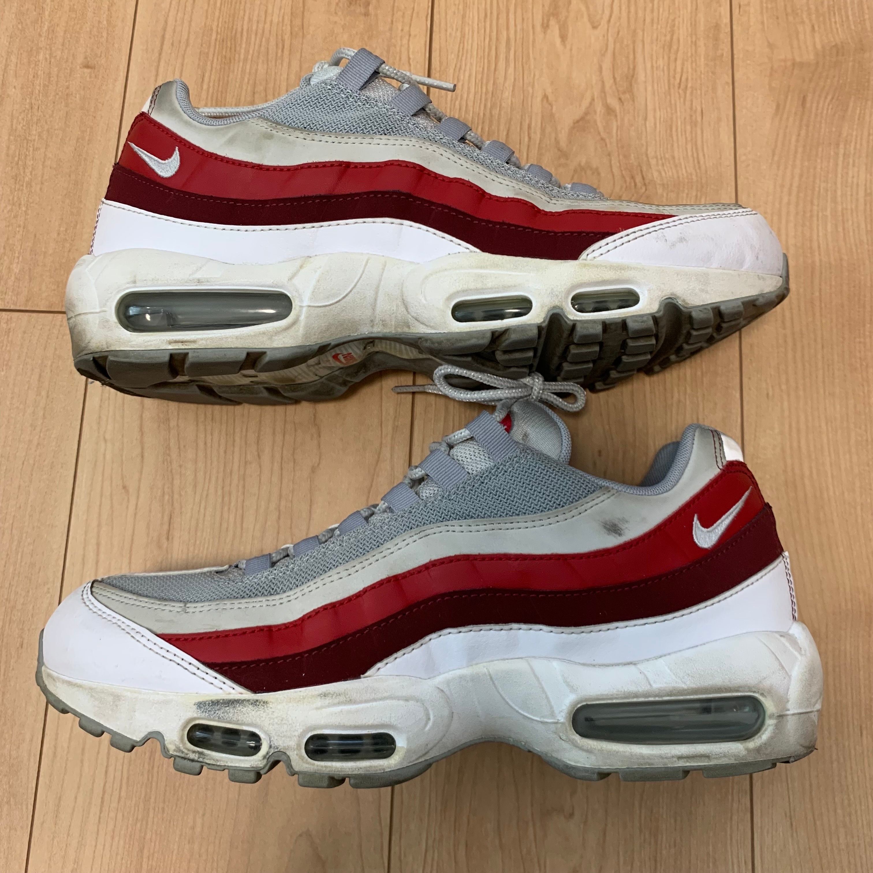 NIKE AIR MAX 95 ESSENTIAL "WHITE/WOLF GREY"