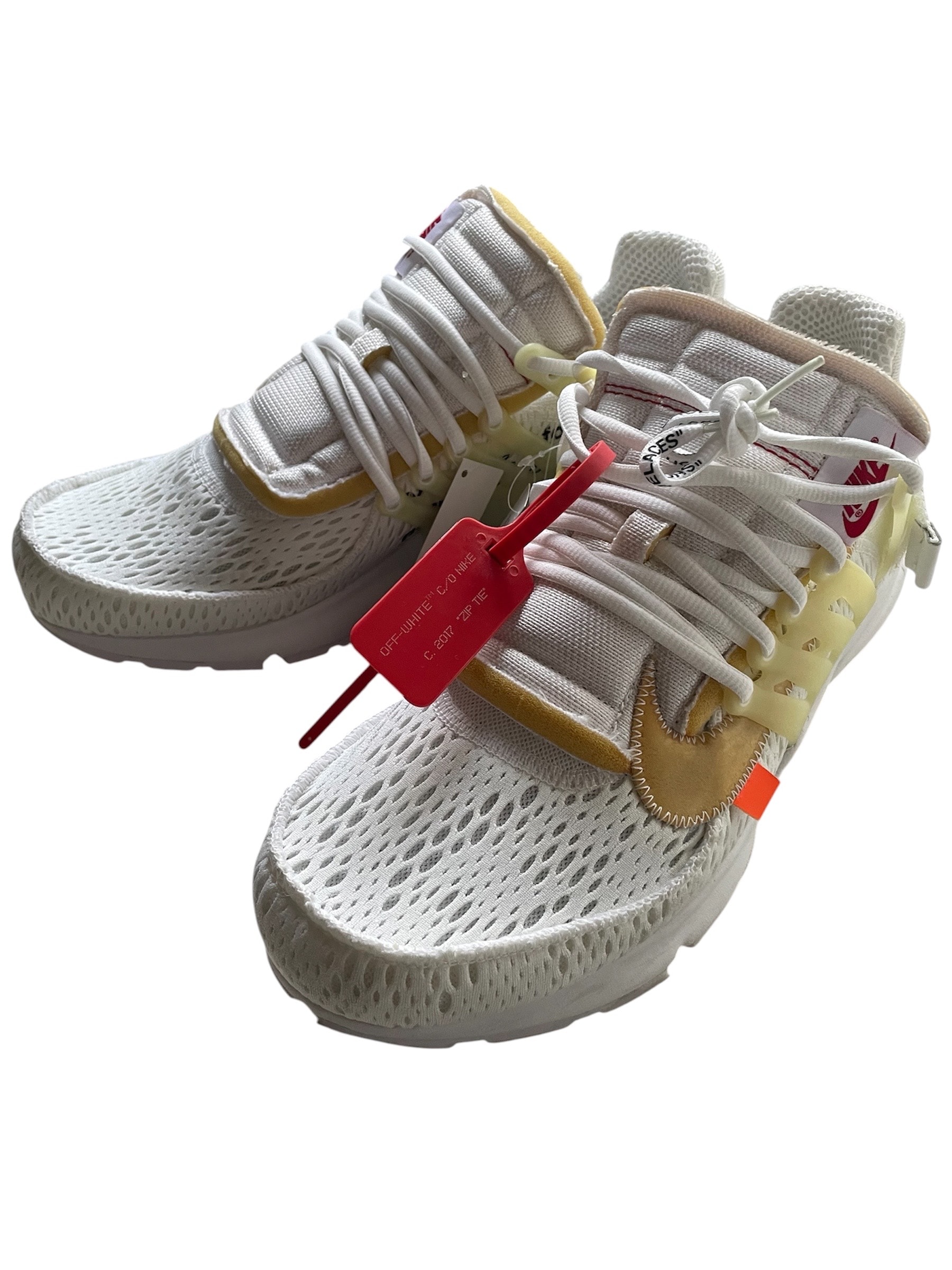 Off-White × Nike Air Presto "White/Black/Cone"