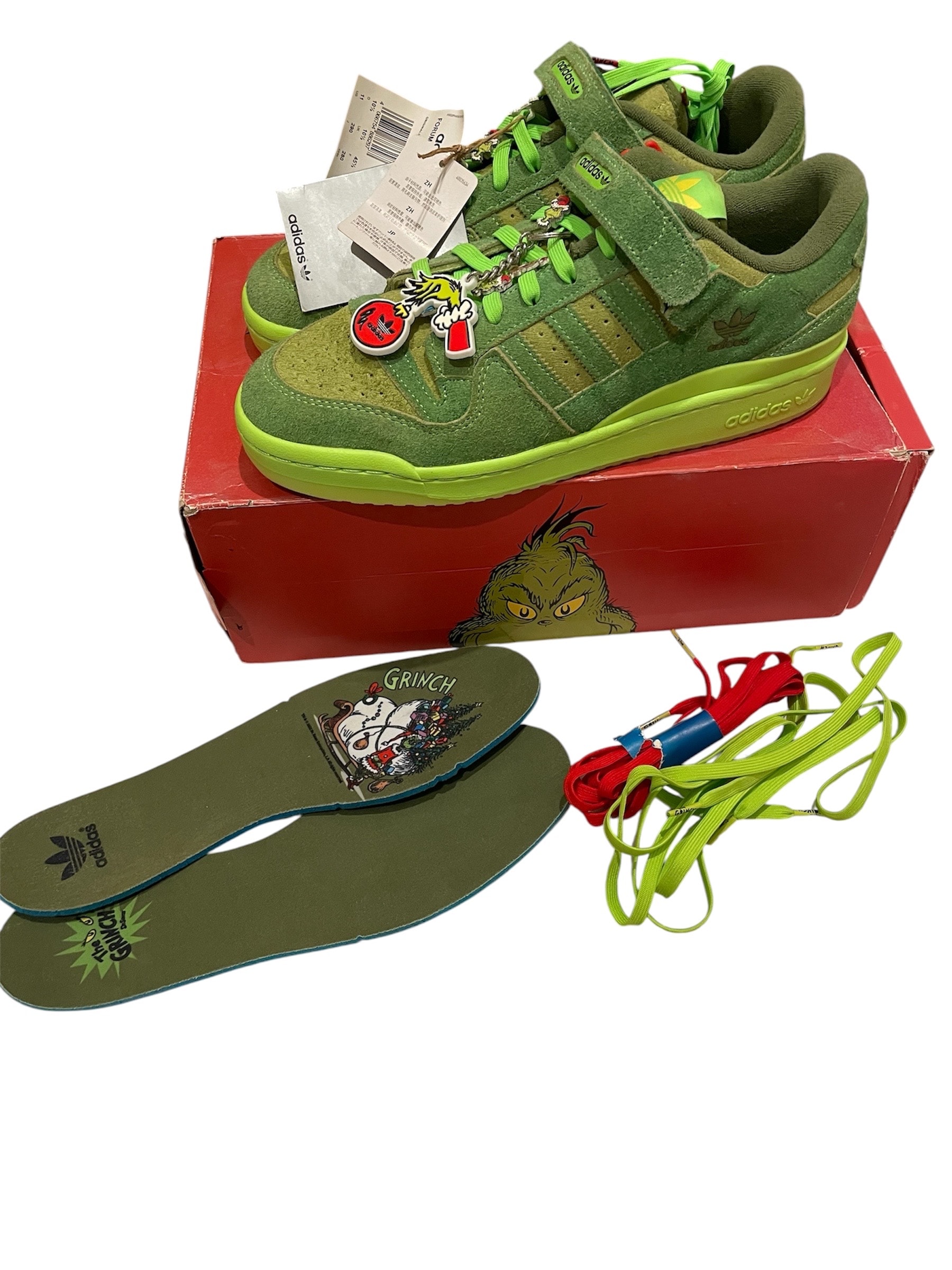 The Grinch × adidas Forum Low "Green"