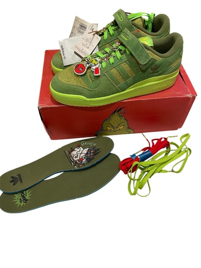 The Grinch × adidas Forum Low "Green"