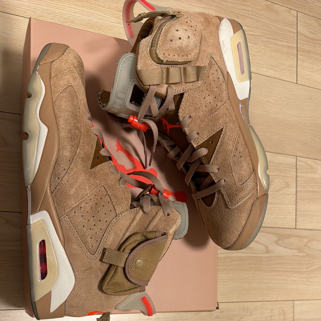 Travis Scott × Nike Air Jordan 6 "British Khaki"