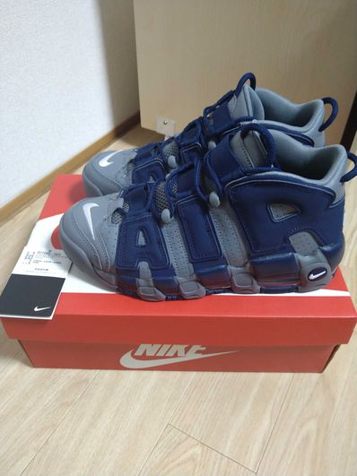 Nike Air More Uptempo '96 "Cool Grey/White/Midnight Navy"