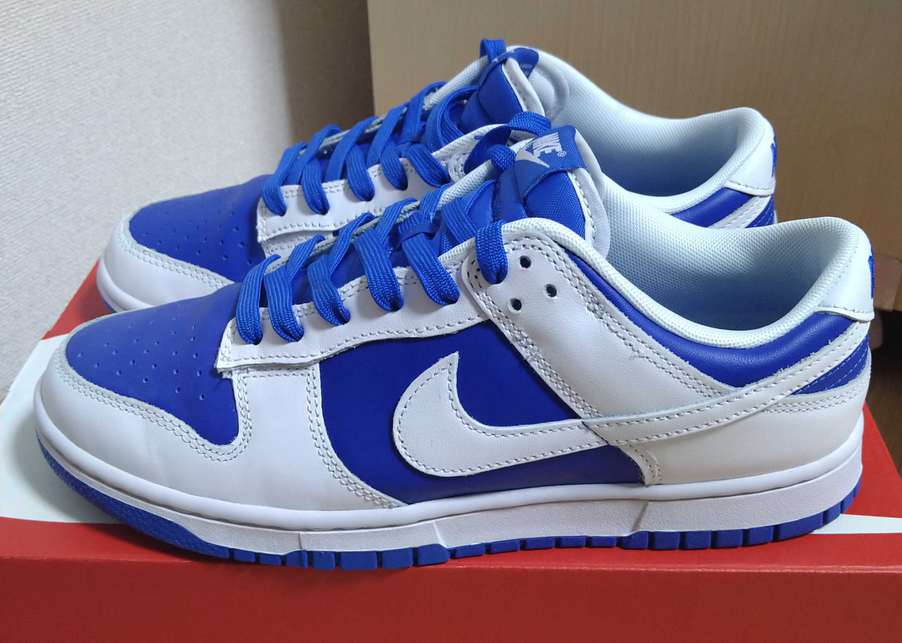 Nike Dunk Low Retro "Racer Blue and White"