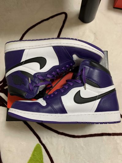 Nike Air Jordan 1 Retro High OG "Court Purple White/Black" (2020)