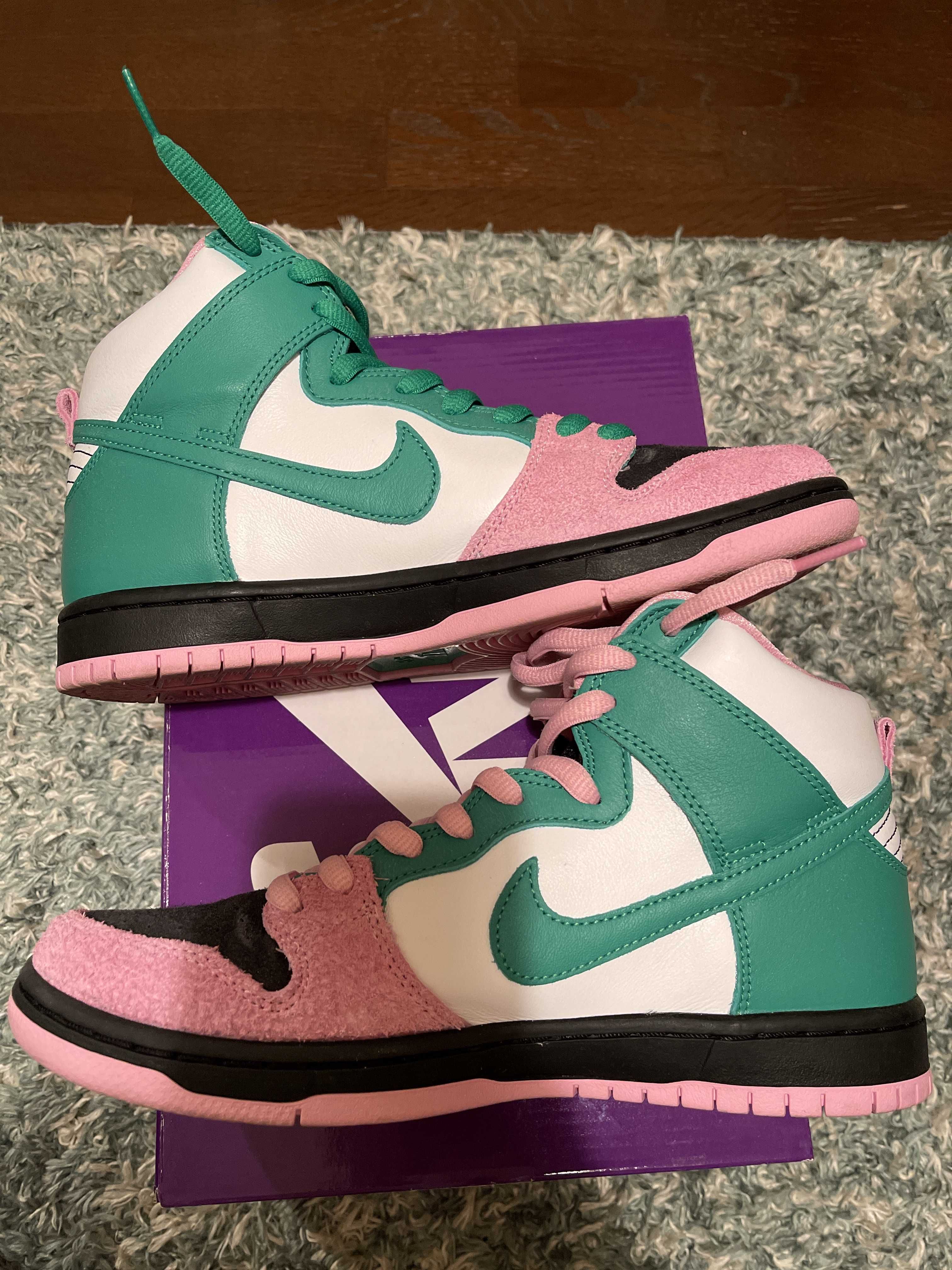 Nike SB Dunk High Pro PRM "Invert Celtics"