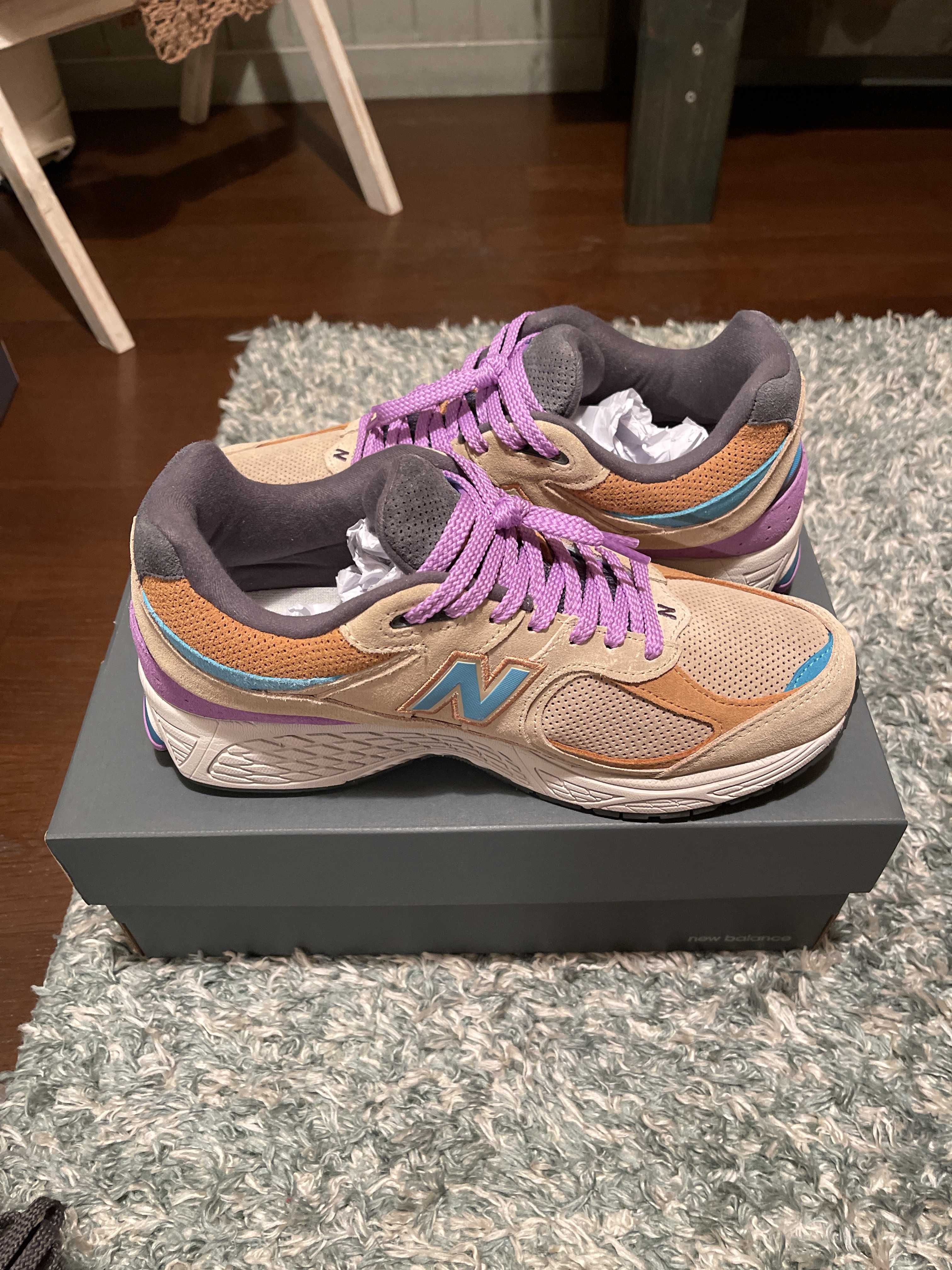 New Balance 2002R "Beige/Purple"
