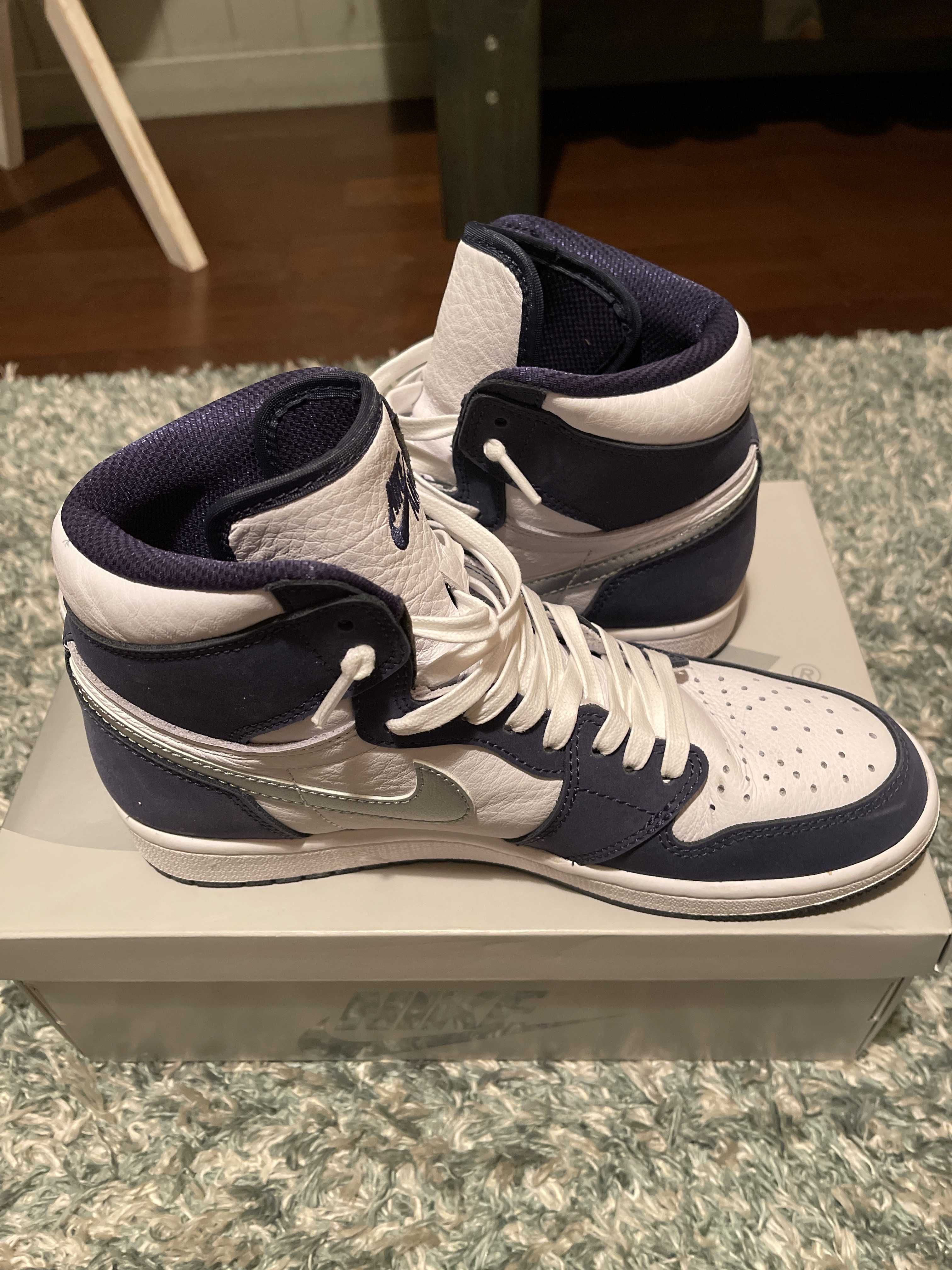 Nike Air Jordan 1 High OG CO.JP "White/Midnight Navy" (2020)(ブリーフケースなし)