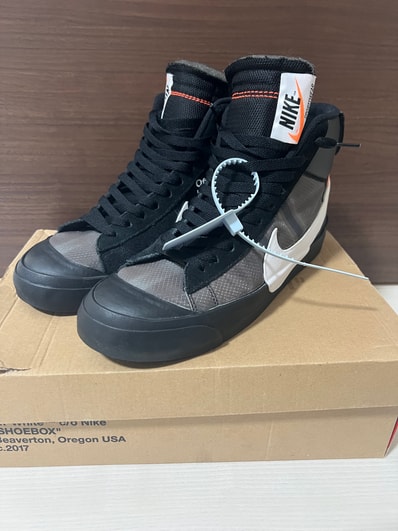 Off-White × Nike Blazer Studio Mid "Grim Reaper"
