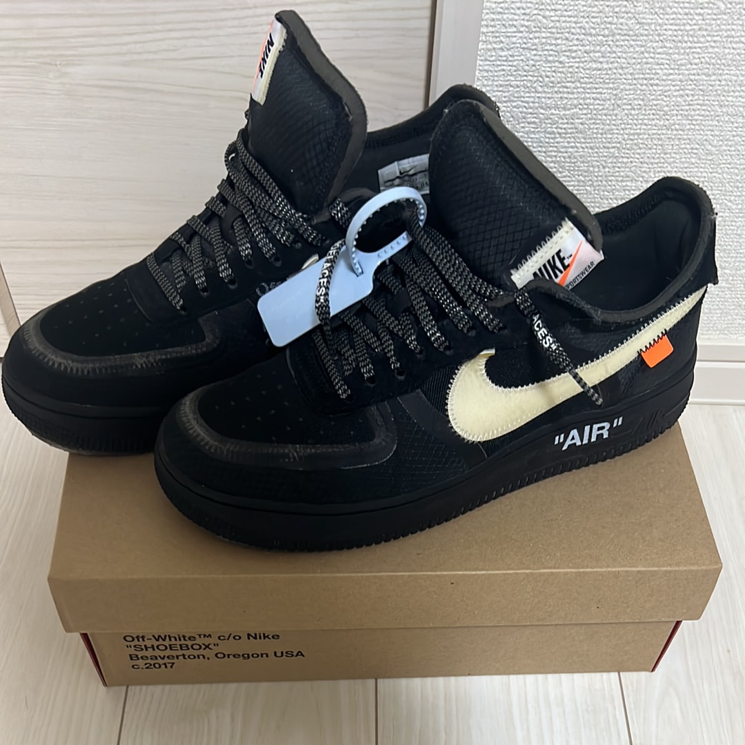 Off-White × Nike Air Force 1 Low "Black"