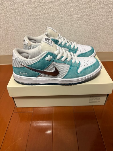 APRIL SKATEBOARDS × Nike SB Dunk Low Pro QS "White and Multi-Color"