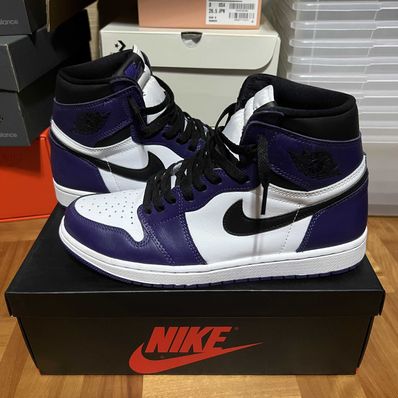 Nike Air Jordan 1 Retro High OG "Court Purple White/Black" (2020)